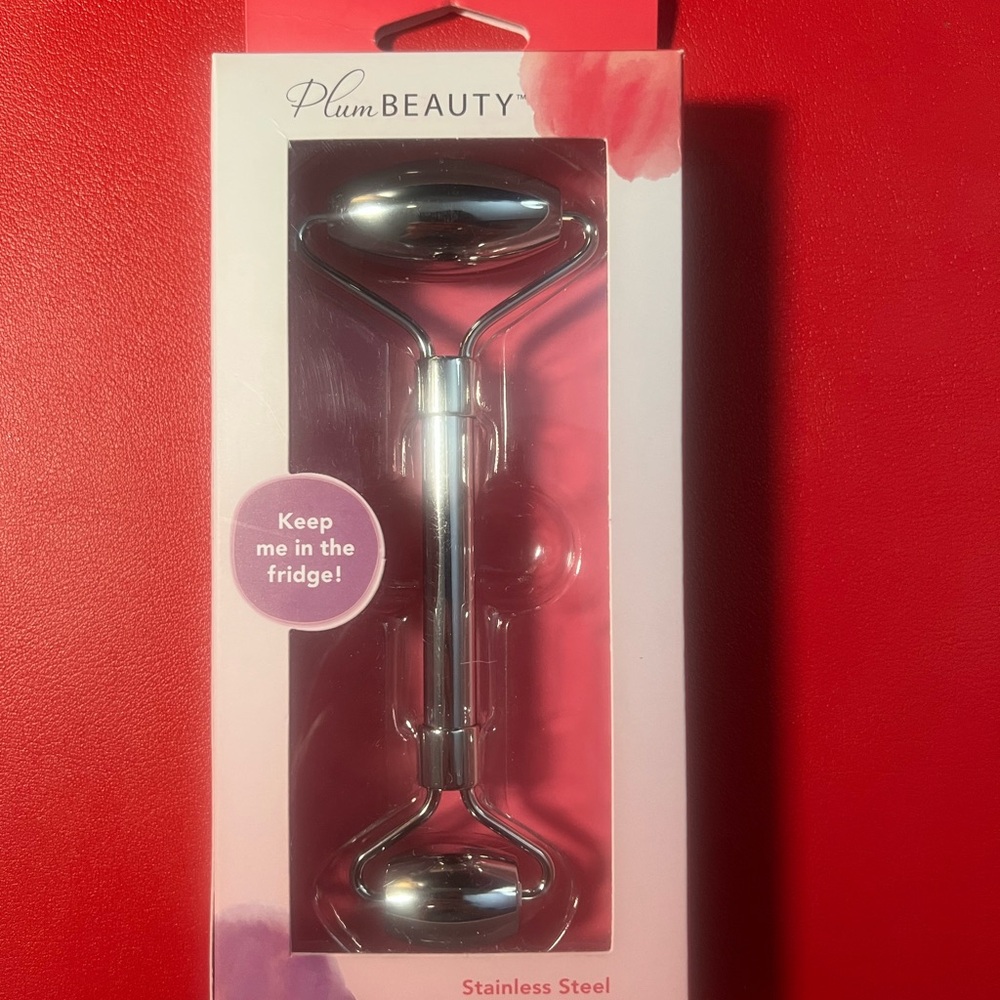 Stainless Steel Facial Roller - Unopened